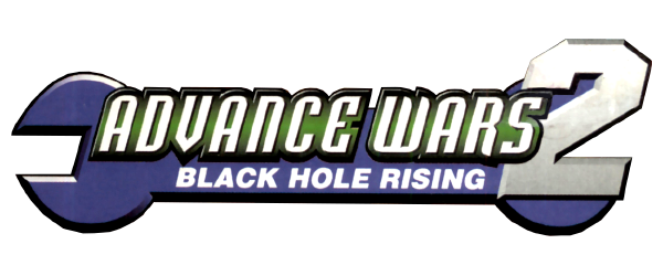 Advance Wars 2 Black Hole Rising logo for GameBoy Advance