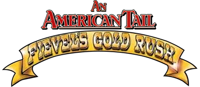 An American Tail Fievel's Gold Rush logo for GameBoy Advance