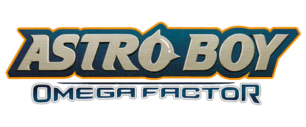 Astro Boy Omega Factor logo for GameBoy Advance