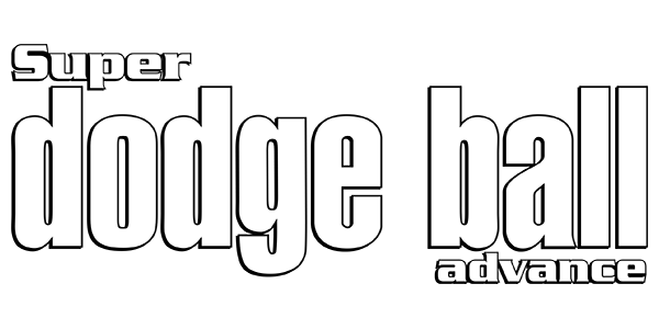 Bakunetsu Dodge Ball Fighters logo for GameBoy Advance