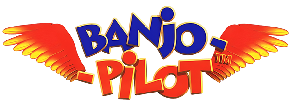 Banjo-Pilot logo for GameBoy Advance