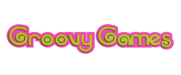 Barbie Groovy Games logo for GameBoy Advance