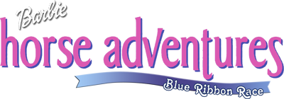 Barbie Horse Adventures Blue Ribbon Race logo for GameBoy Advance