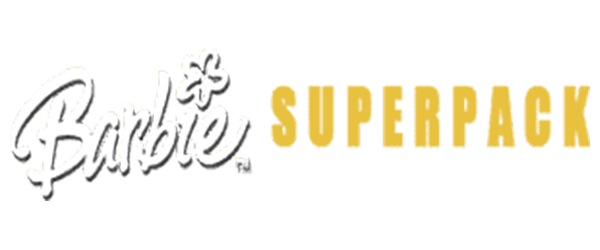 Barbie Superpack logo for GameBoy Advance