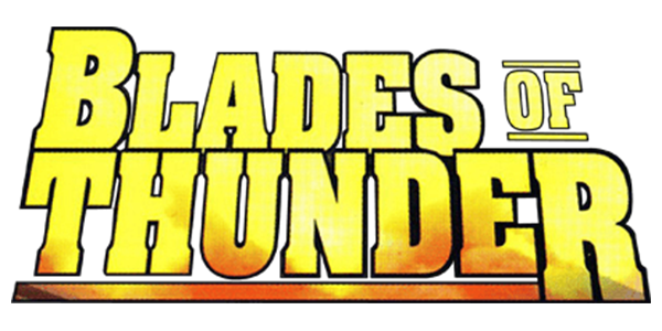 Blades of Thunder logo for GameBoy Advance