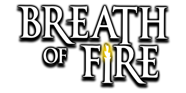 Breath of Fire logo for GameBoy Advance