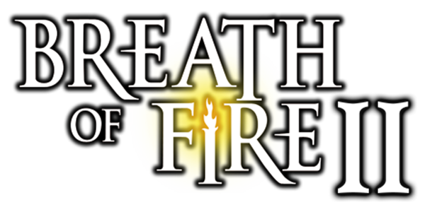 Breath Of Fire II logo for GameBoy Advance