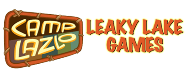 Camp Lazlo: Leaky Lake Games logo for GameBoy Advance