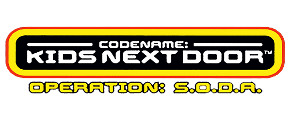 Codename Kids Next Door Operation SODA logo for GameBoy Advance
