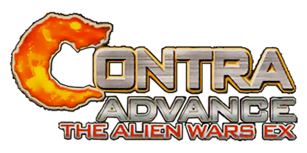 Contra Advance: The Alien Wars EX logo for GameBoy Advance