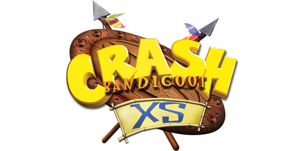 Crash Bandicoot XS logo for GameBoy Advance