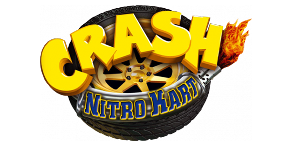 Crash Nitro Kart logo for GameBoy Advance