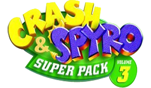 Crash & Spyro Super Pack Volume 3 logo for GameBoy Advance