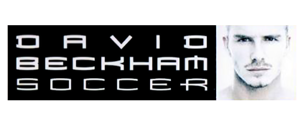 David Beckham Soccer logo for GameBoy Advance