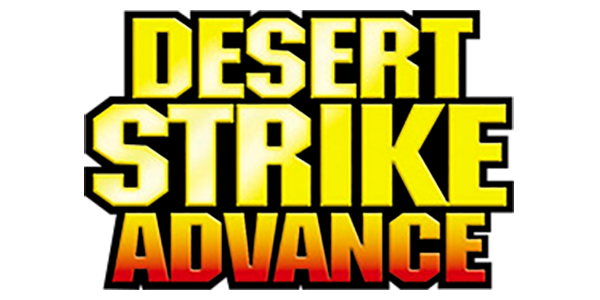 Desert Strike Advance logo for GameBoy Advance