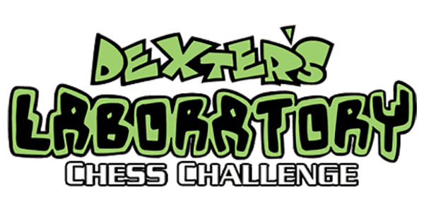 Dexters Laboratory Chess Challenge logo for GameBoy Advance