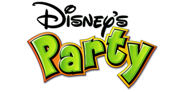 Disney's Party logo for GameBoy Advance