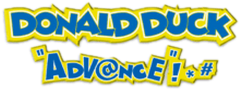 Donald Duck Advance logo for GameBoy Advance