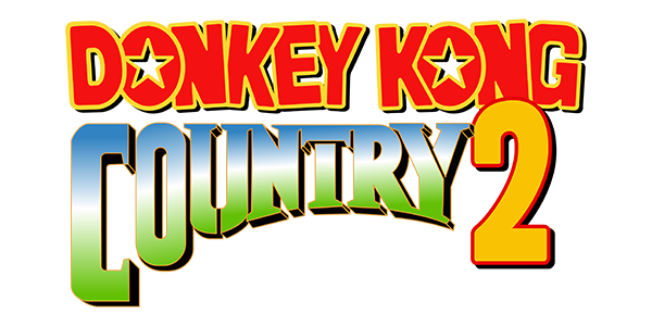Donkey Kong Country 2 logo for GameBoy Advance