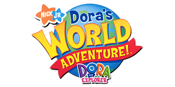 Dora The Explorer: Dora's World Adventure logo for GameBoy Advance