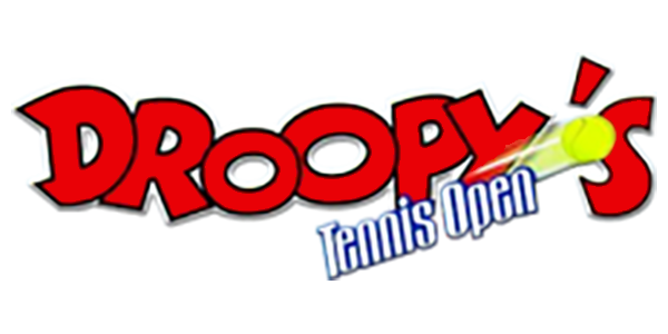 Droopy's Tennis Open logo for GameBoy Advance