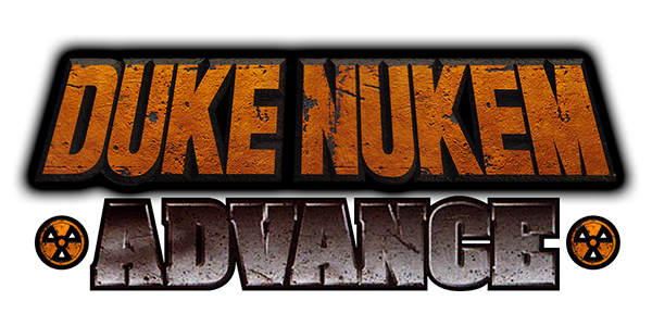 Duke Nukem Advance logo for GameBoy Advance