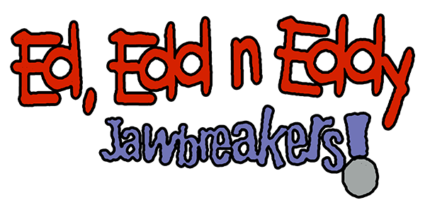Ed Edd N Eddy Jawbreakers logo for GameBoy Advance