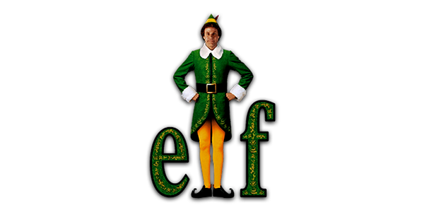 Elf the Movie logo for GameBoy Advance