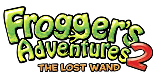 Frogger's Adventures 2: The Lost Wand logo for GameBoy Advance