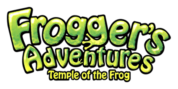 Frogger's Adventures: Temple of the Frog logo for GameBoy Advance