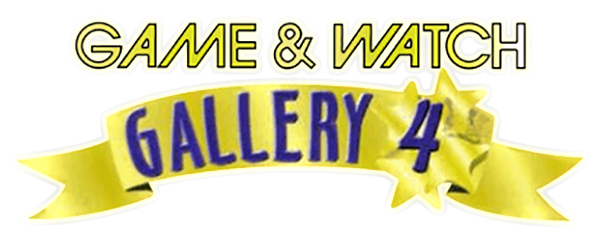 Game and Watch Gallery 4 logo for GameBoy Advance