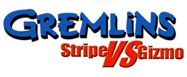 Gremlins: Stripe vs Gizmo logo for GameBoy Advance