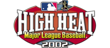 High Heat Major League Baseball 2002 logo for GameBoy Advance