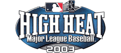 High Heat Major League Baseball 2003 logo for GameBoy Advance