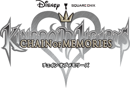Kingdom Hearts Chain of Memories logo for GameBoy Advance