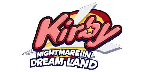 Kirby: Nightmare in Dream Land logo for GameBoy Advance