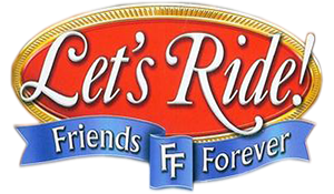 Let's Ride Friends Forever logo for GameBoy Advance