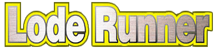 Lode Runner logo for GameBoy Advance