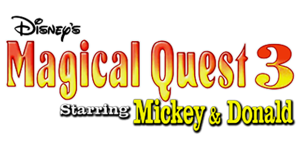 Magical Quest 3 Starring Mickey and Donald logo for GameBoy Advance