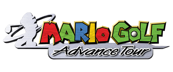 Mario Golf Advance Tour logo for GameBoy Advance