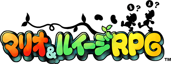 Mario & Luigi RPG logo for GameBoy Advance