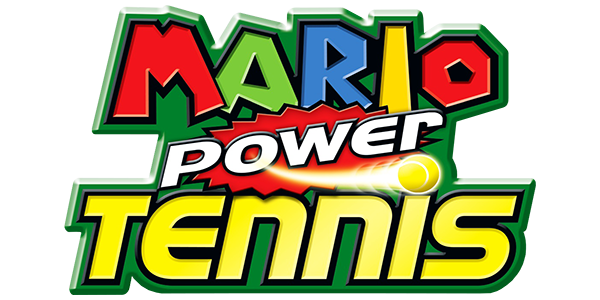 Mario Power Tennis logo for GameBoy Advance