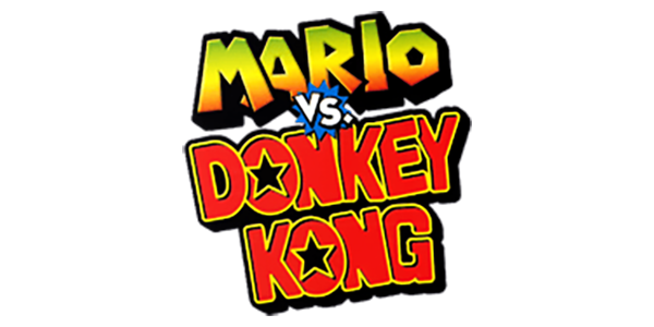 Mario vs. Donkey Kong logo for GameBoy Advance