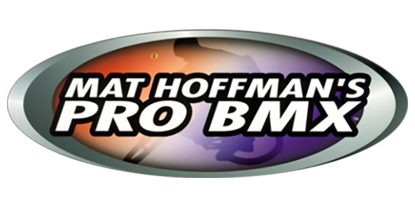 Mat Hoffman's Pro BMX logo for GameBoy Advance