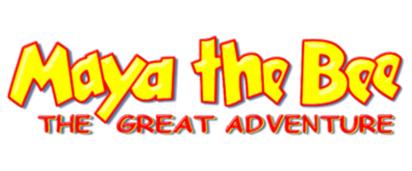 Maya the Bee the Great Adventure logo for GameBoy Advance