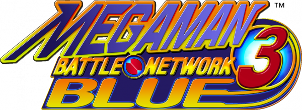 Mega Man Battle Network 3 Blue logo for GameBoy Advance
