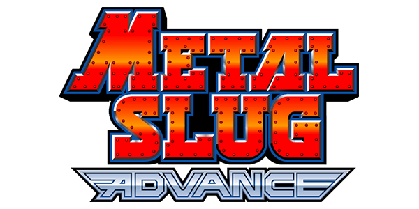 Metal Slug Advance logo for GameBoy Advance