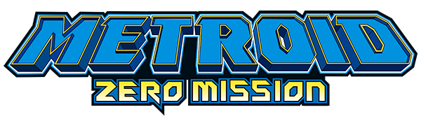 Metroid Zero Mission logo for GameBoy Advance