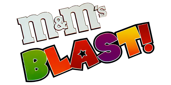 M&M's Blast logo for GameBoy Advance