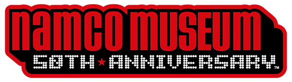 Namco Museum 50th Anniversary logo for GameBoy Advance